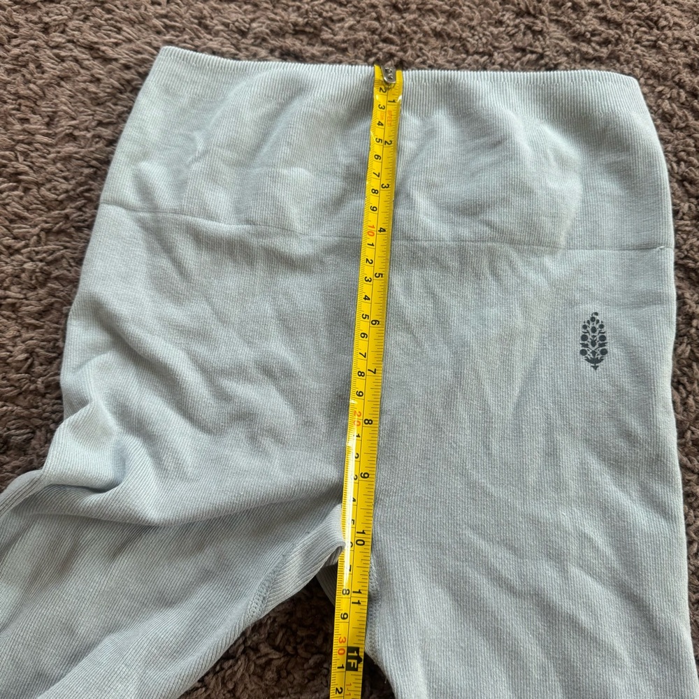 Free People Movement Ribbed Gray Leggings XS S $148 - Picture 7 of 9
